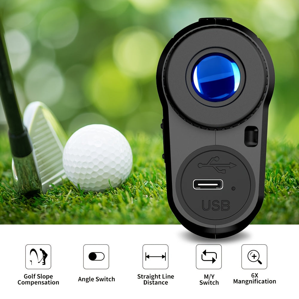 NNETM Golf Rangefinder with Slope & Flag Vibration-1