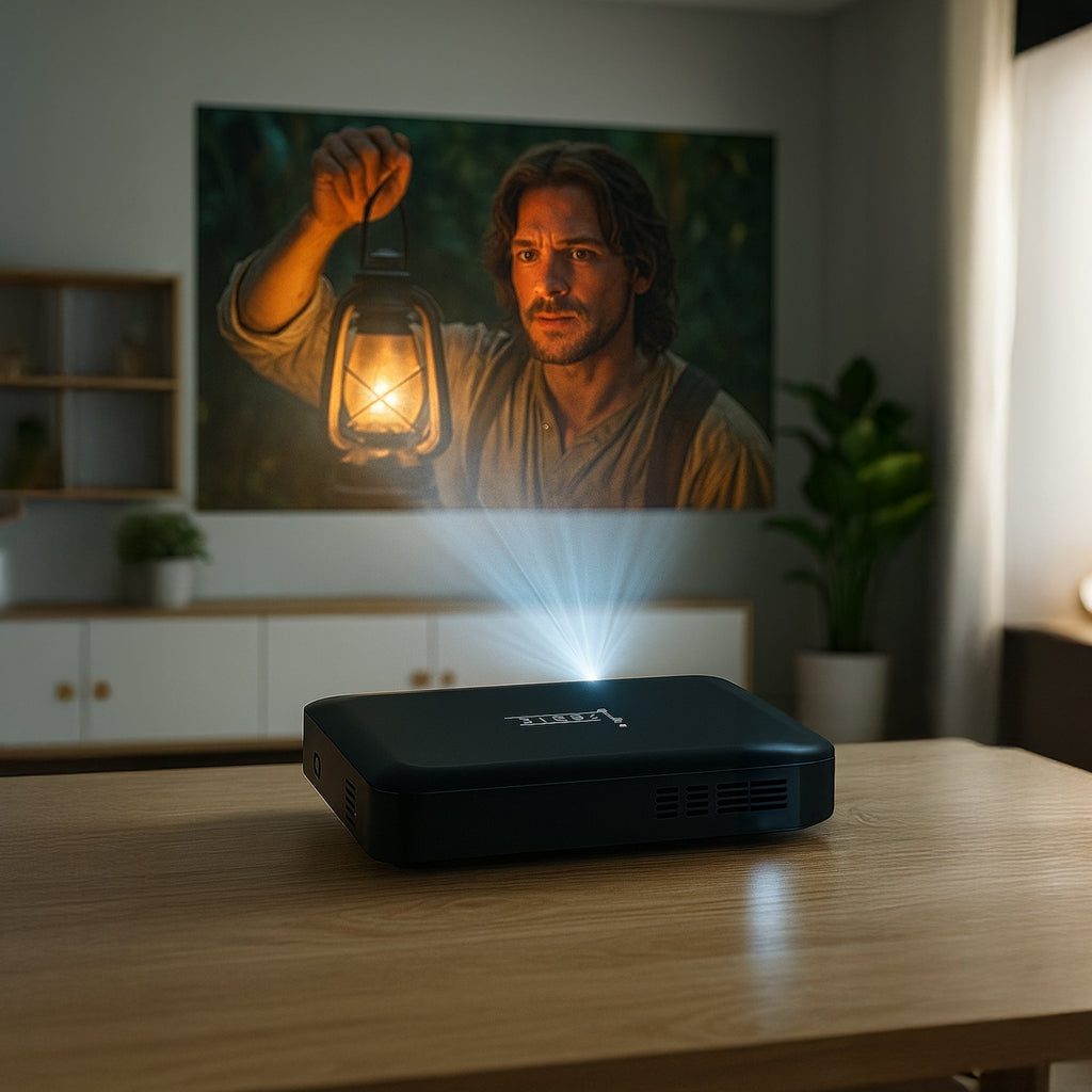 Pursonic Compact HD Projector – Portable Big-Screen Entertainment Anywhere-2