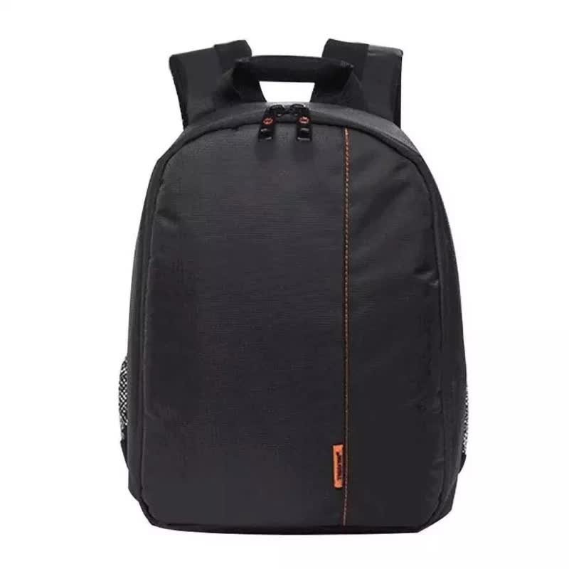NNEDSZ Red Lining Water-Resistant DSLR Camera Backpack with Tripod Holder, Lightweight and Spacious Photography Bag for Outdoor Use(Camera and accessories are props, not included)-2