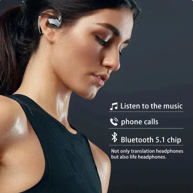 TransLingua Bluetooth Smart Translation Headphones