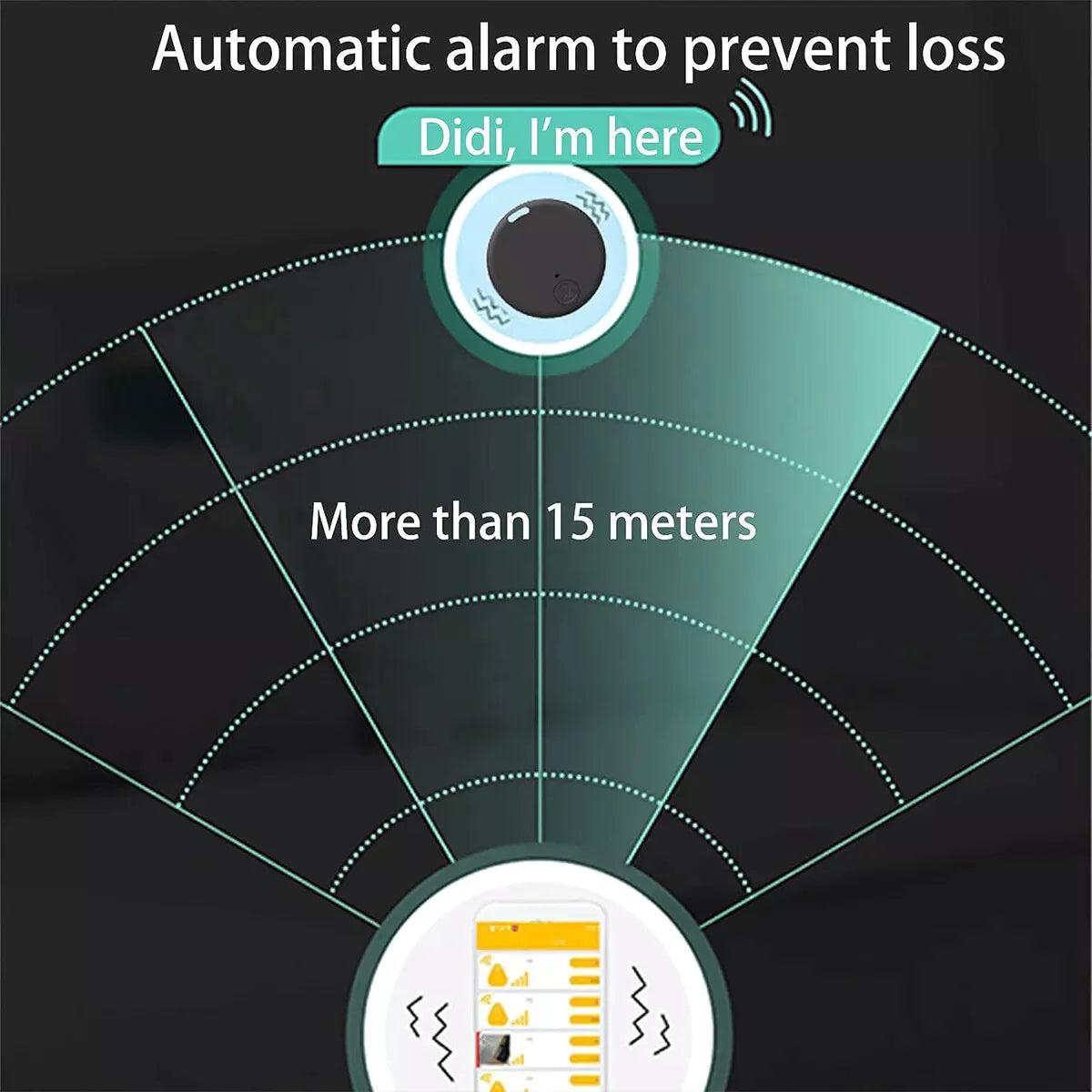 Bluetooth Key Finder Tracker with App Control