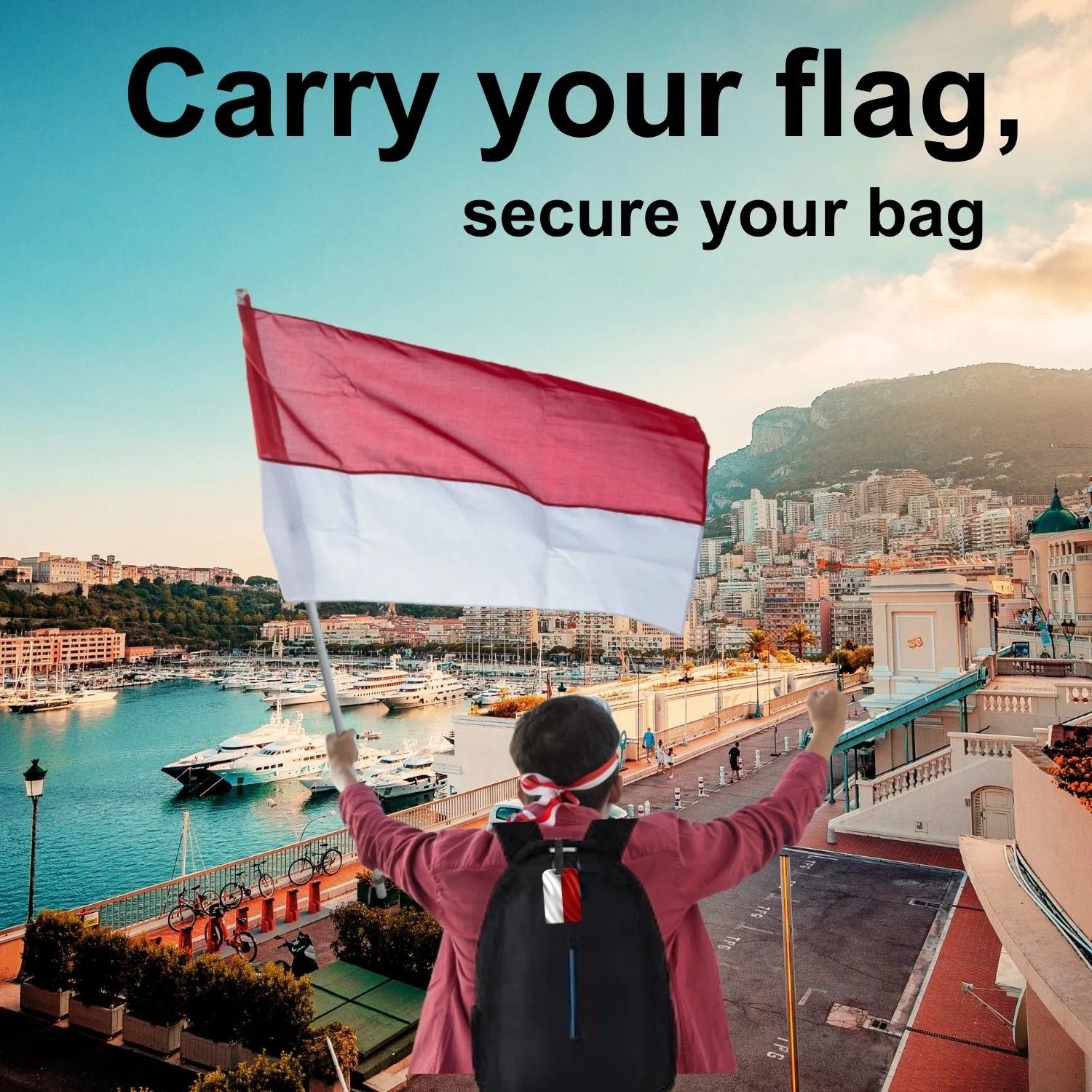 Smart Bag Security Tag - Monaco [Pack 2]-2
