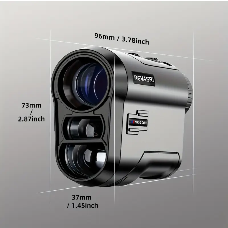 NNETM Golf Rangefinder with Slope & Flag Vibration-2