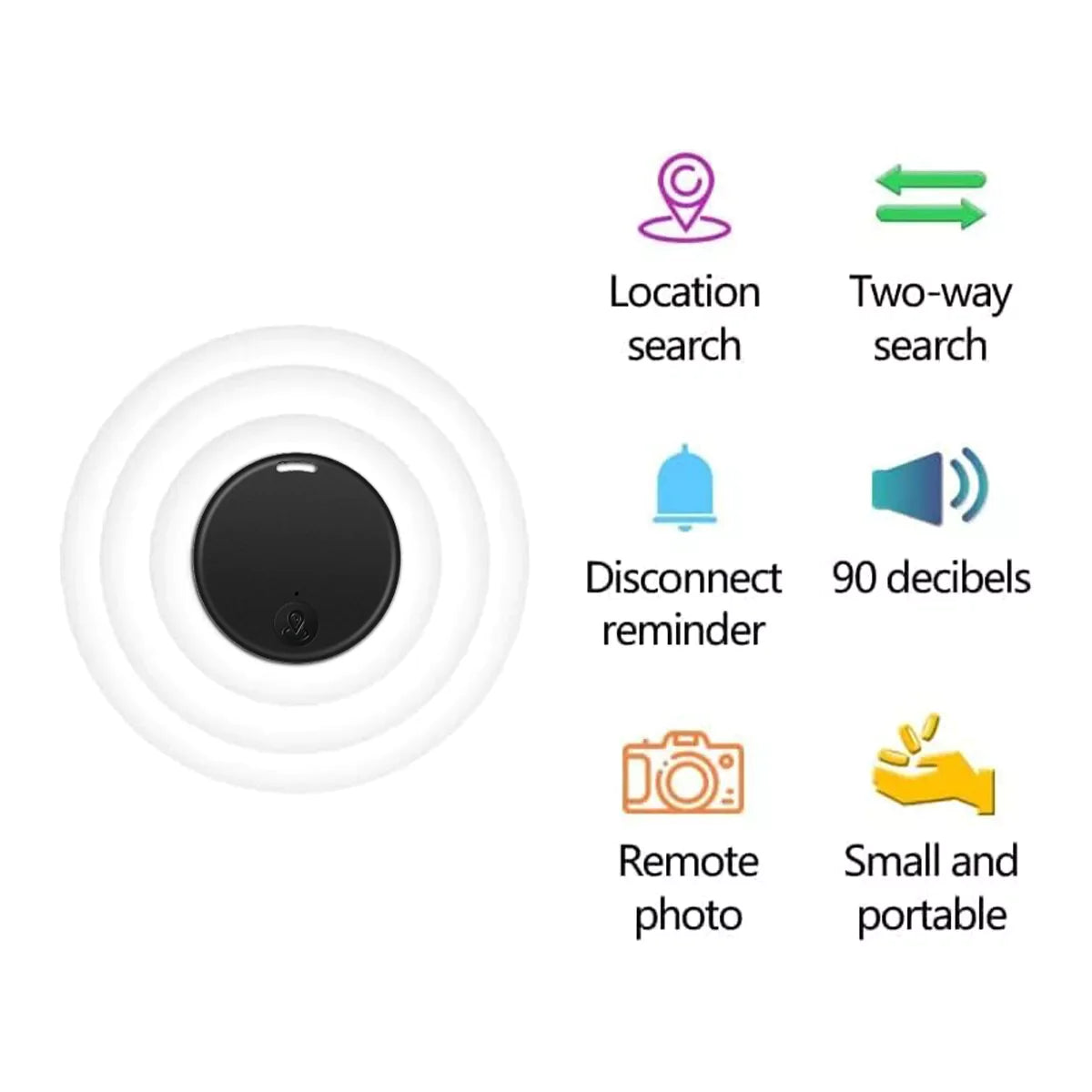 Bluetooth Key Finder Tracker with App Control